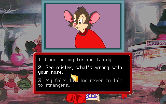 AN AMERICAN TAIL: THE COMPUTER ADVENTURES OF FIEVEL AND HIS FRIENDS