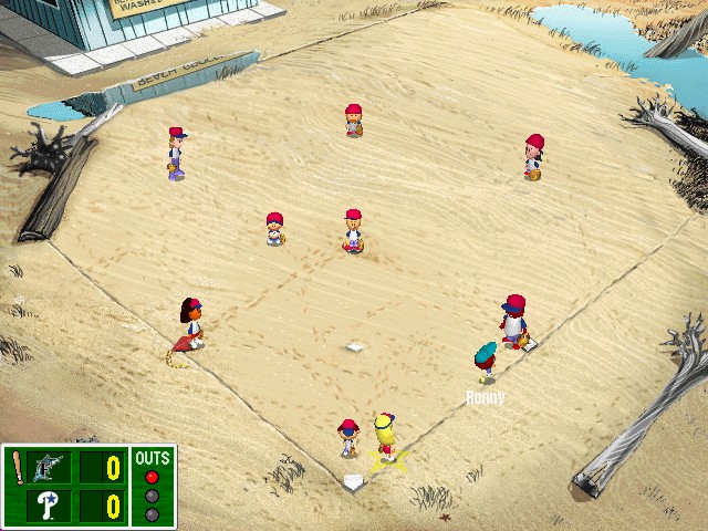 BACKYARD BASEBALL 2001