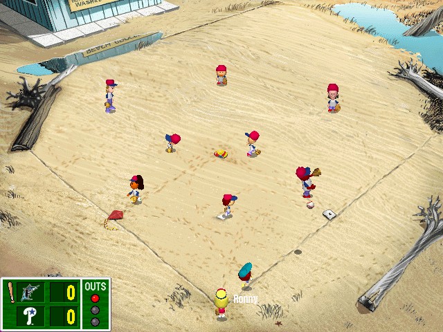 BACKYARD BASEBALL 2001