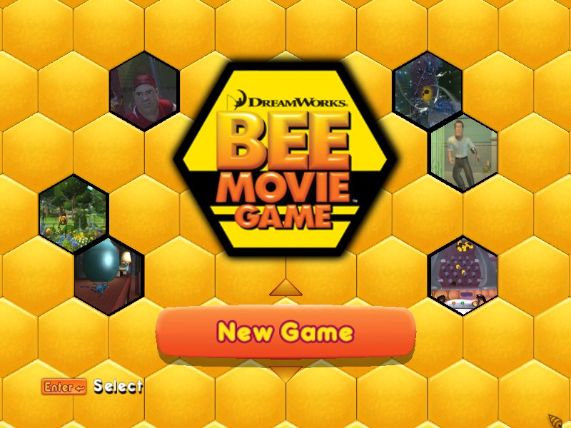 BEE MOVIE GAME