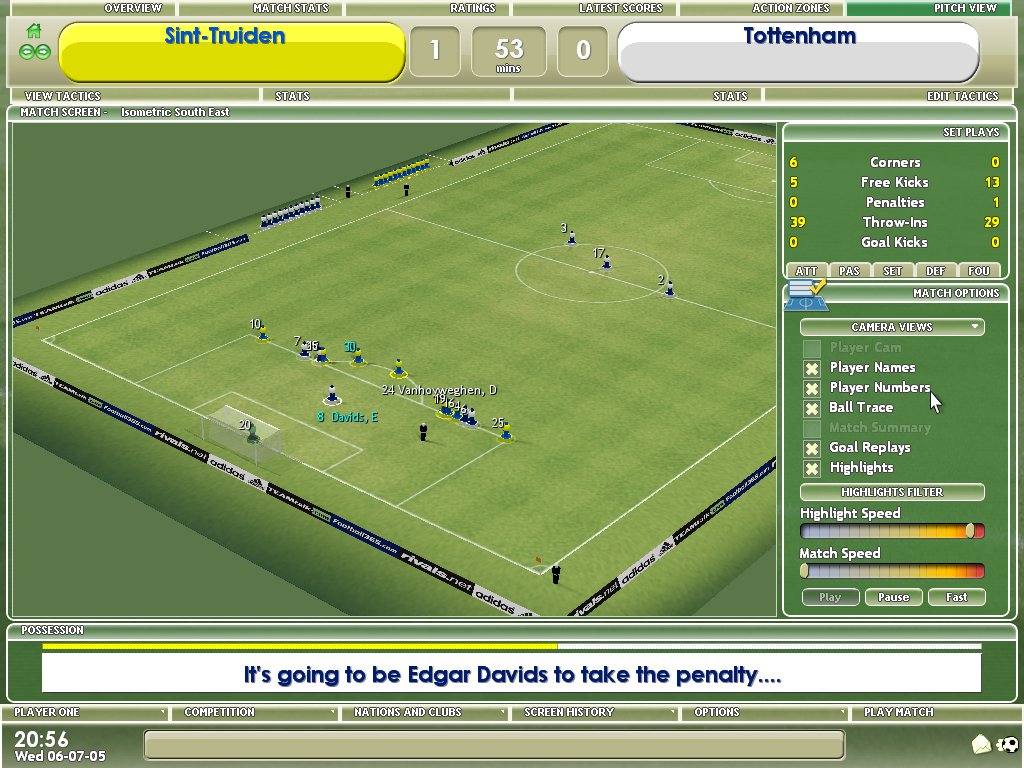 CHAMPIONSHIP MANAGER 2006