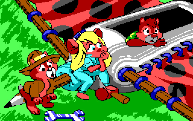 CHIP `N DALE RESCUE RANGERS: THE ADVENTURES IN NUMNUL`S CASTLE