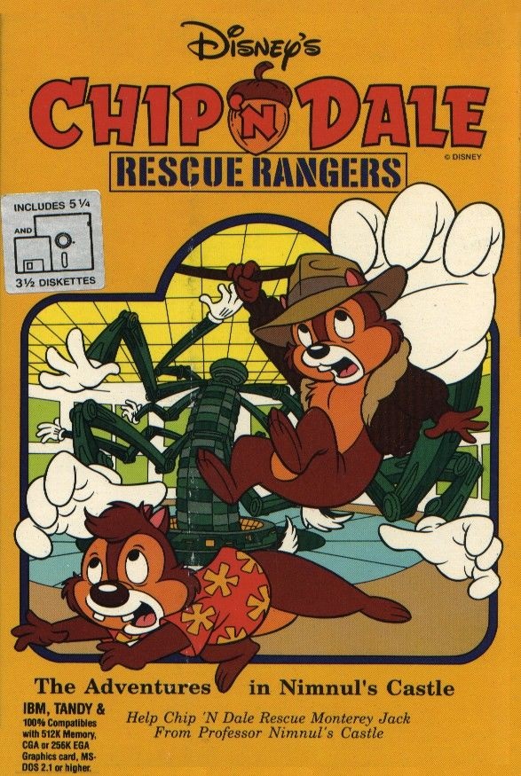 chip n dale rescue rangers