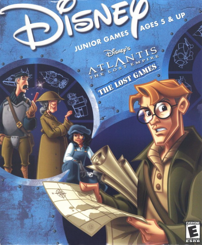 disneys atlantis the lost empire the lost games