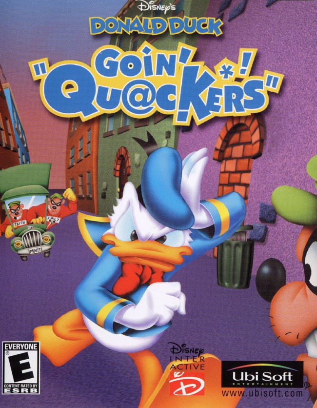 donald duck goin quackers