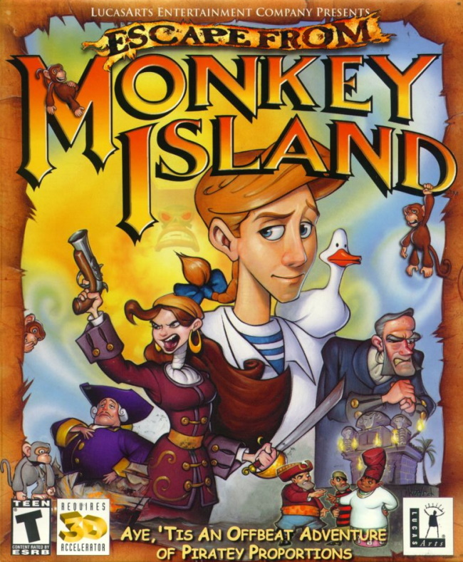 escape from monkey island