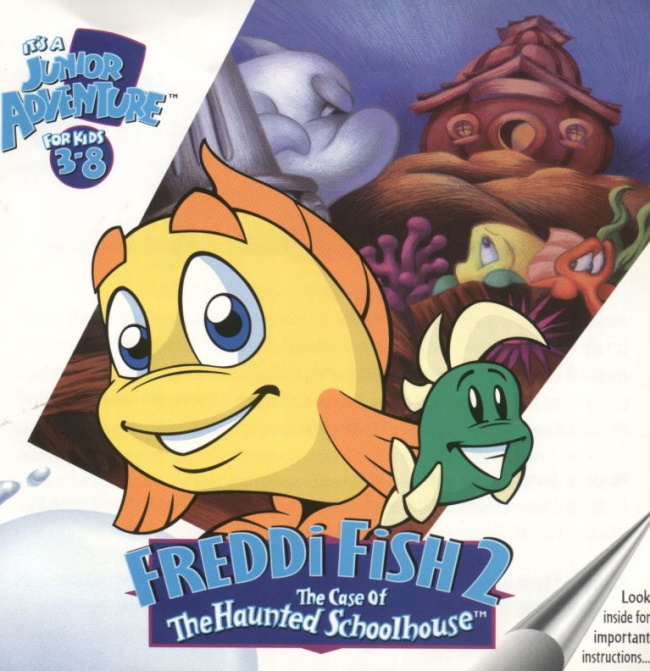 freddi fish 2 the case of the haunted schoolhouse