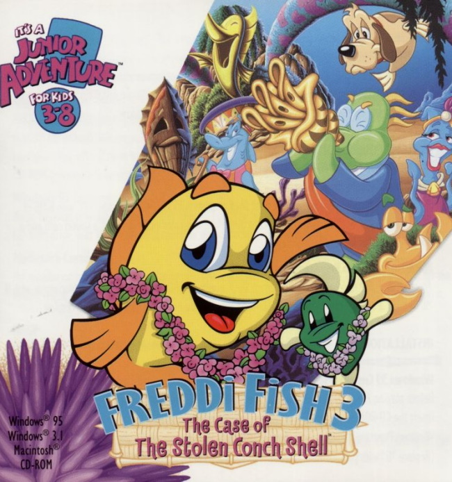 freddi fish 3 the case of the stolen conch shell