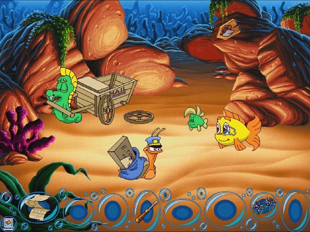 FREDDI FISH 4: THE CASE OF THE HOGFISH RUSTLERS OF BRINY GULCH