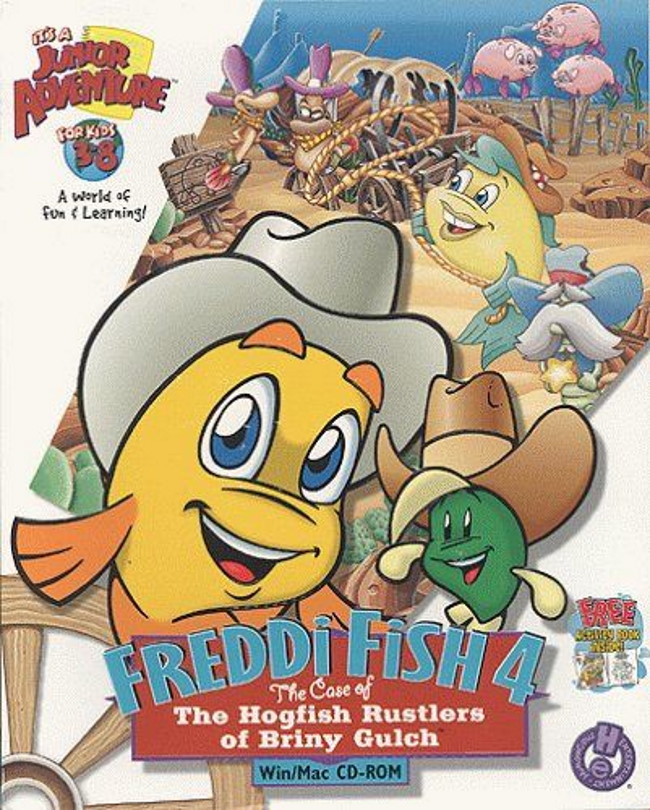 freddi fish 4 the case of the hogfish rustlers of briny gulch