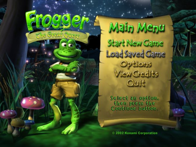 FROGGER: THE GREAT QUEST