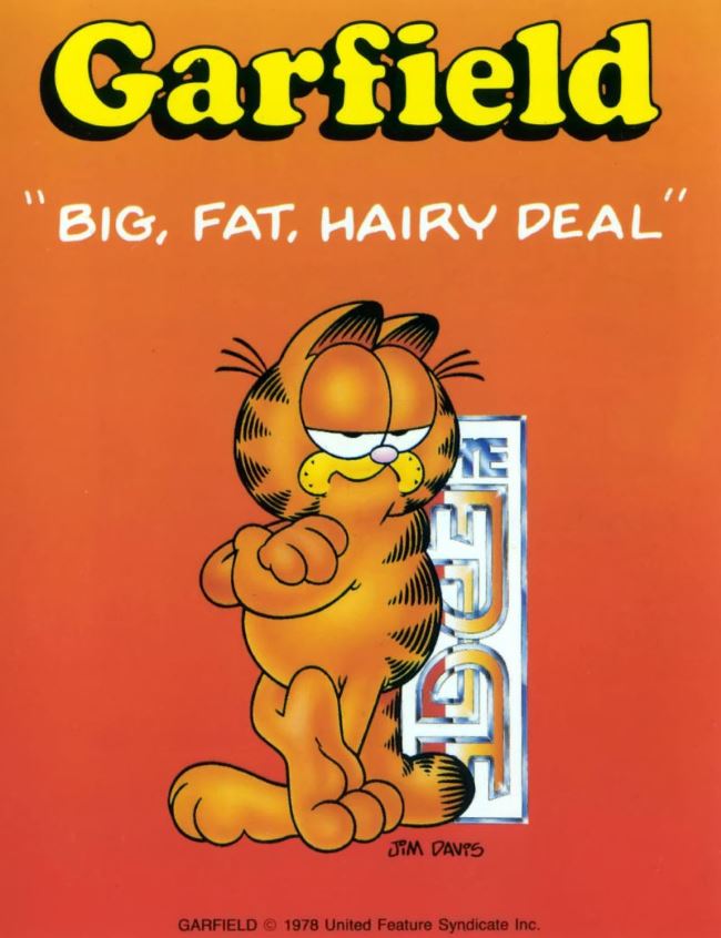 garfield big fat hairy deal