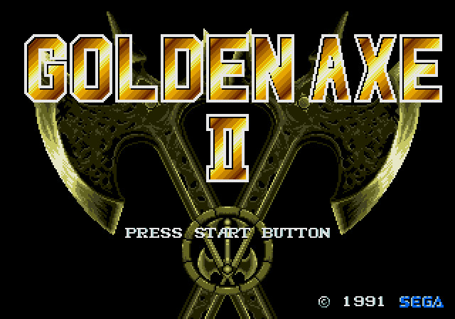 GOLDEN AXE II