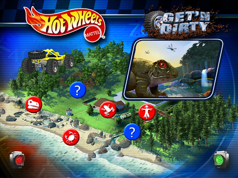 HOT WHEELS: STUNT TRACK DRIVER 2: GET'N DIRTY