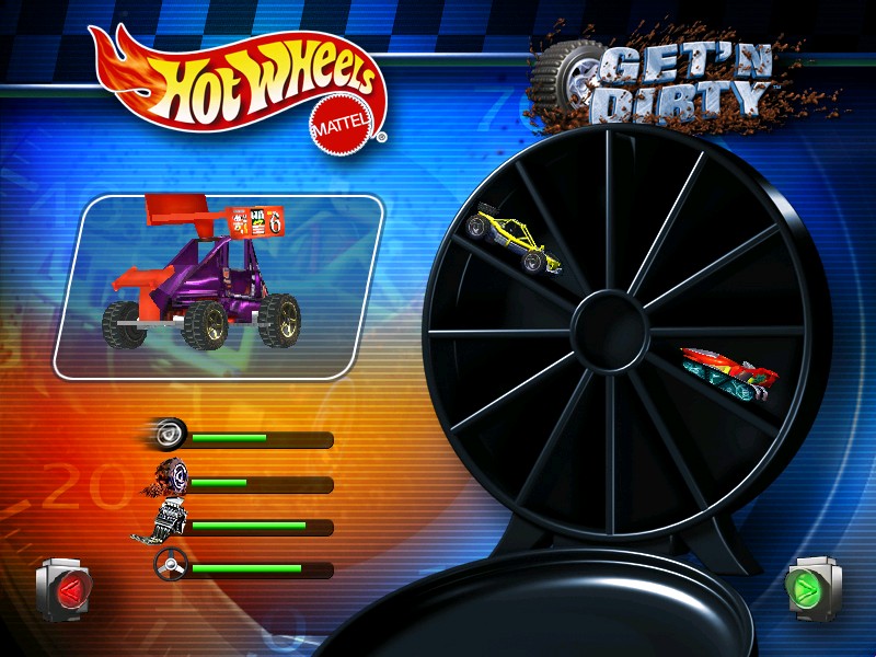 HOT WHEELS: STUNT TRACK DRIVER 2: GET'N DIRTY