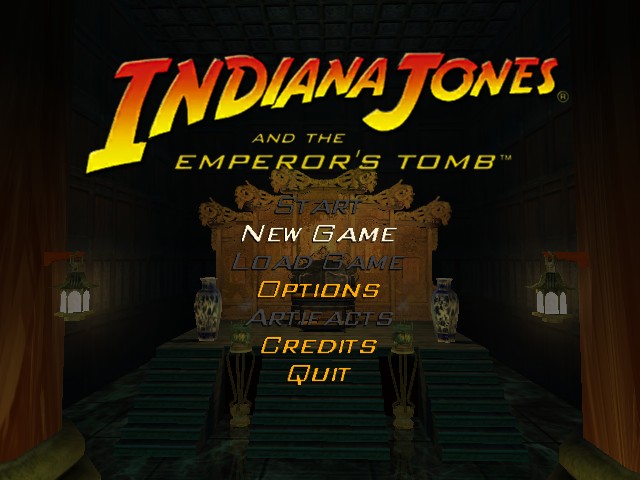 INDIANA JONES AND THE EMPEROR'S TOMB