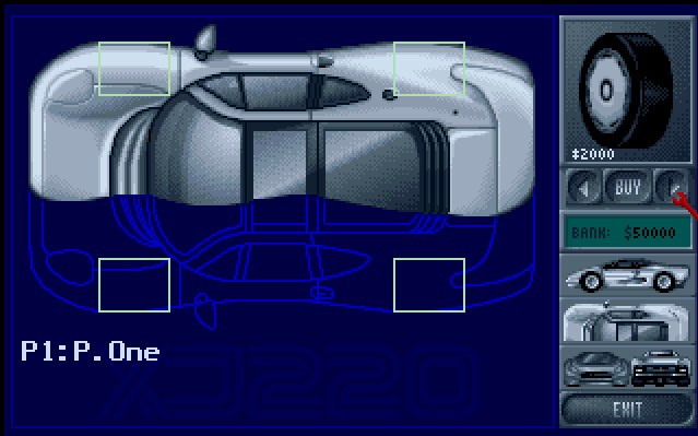 JAGUAR XJ220.