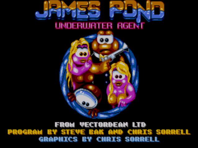 JAMES POND: THE UNDERWATER AGENT