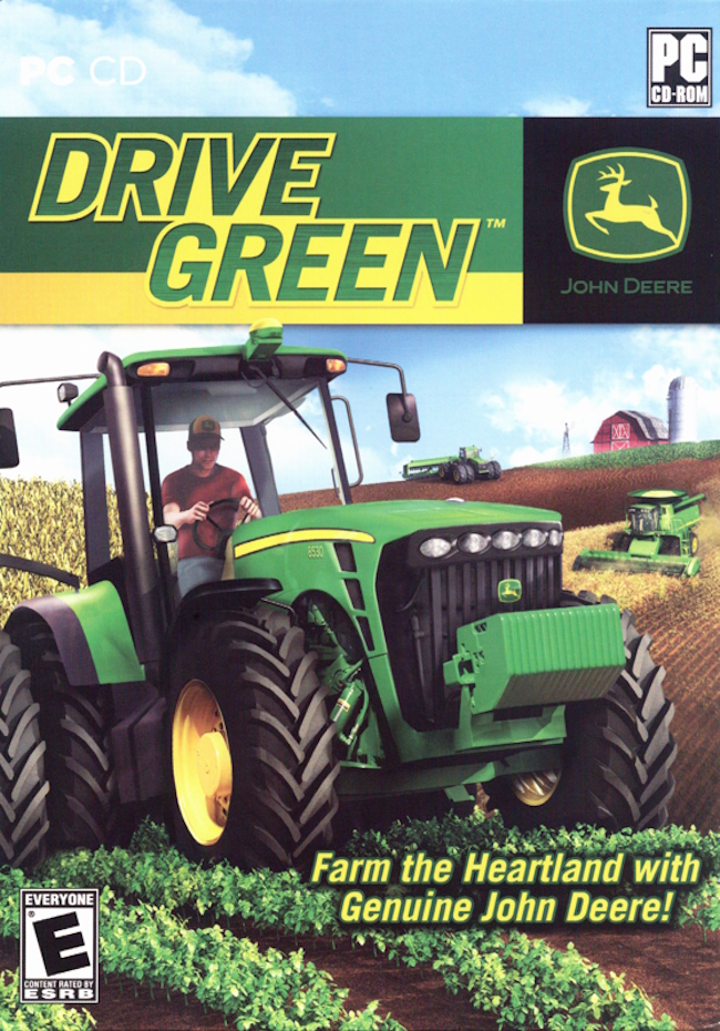 john deere drive green