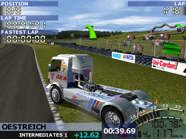 MERCEDES BENZ TRUCK RACING