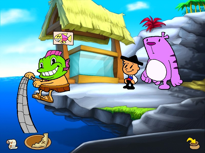 MOOP AND DREADLY IN THE TREASURE ON BING BONG ISLAND