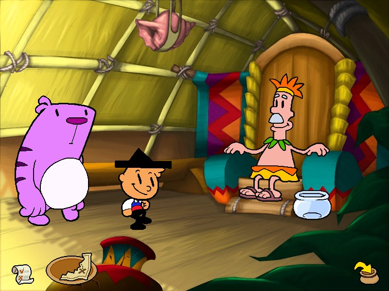 MOOP AND DREADLY IN THE TREASURE ON BING BONG ISLAND