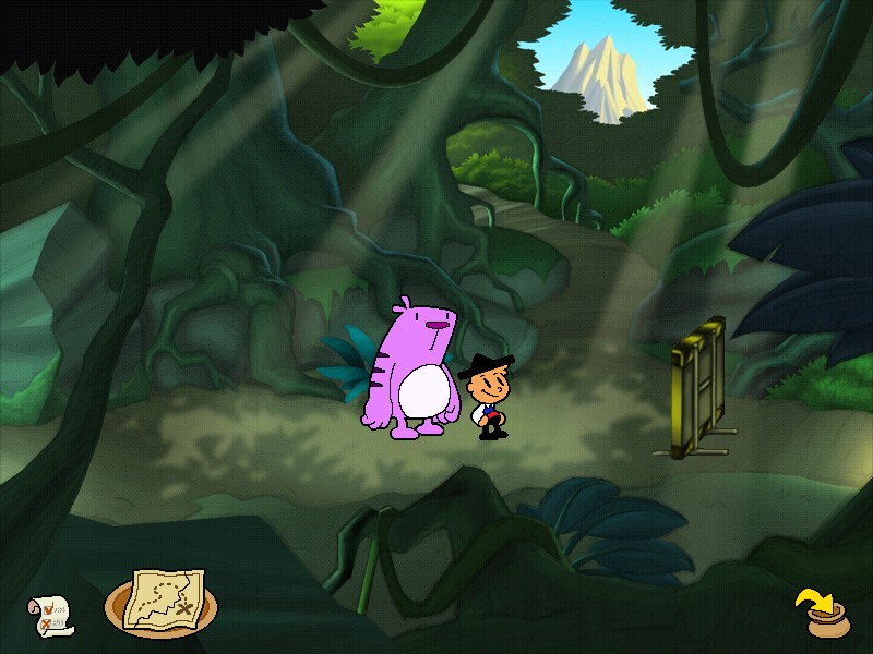 MOOP AND DREADLY IN THE TREASURE ON BING BONG ISLAND