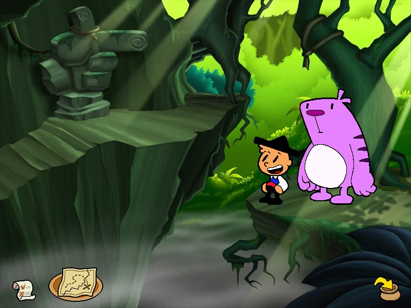 MOOP AND DREADLY IN THE TREASURE ON BING BONG ISLAND