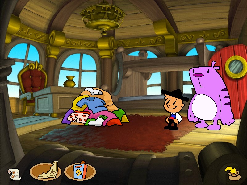 MOOP AND DREADLY IN THE TREASURE ON BING BONG ISLAND