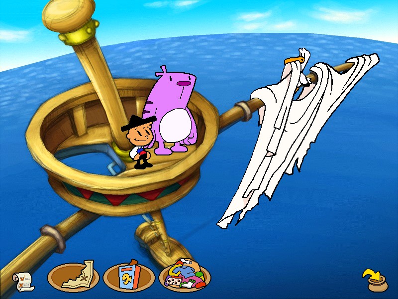 MOOP AND DREADLY IN THE TREASURE ON BING BONG ISLAND