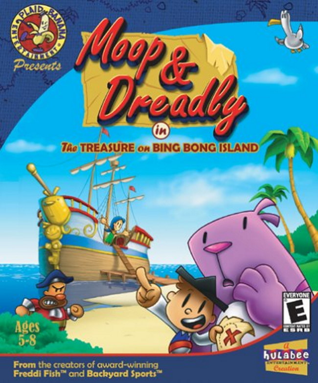 moop and dreadly in the treasure on bing bong island