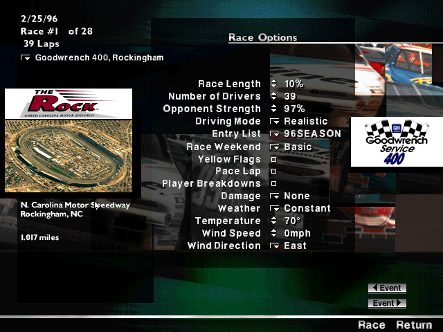 NASCAR RACING 2