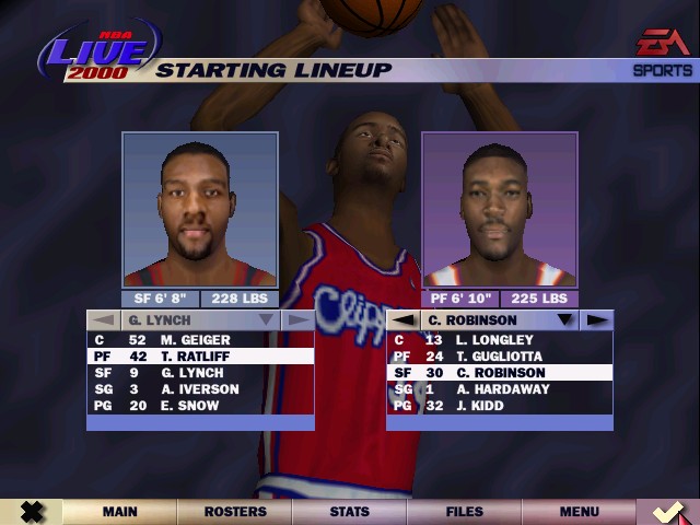 NBA LIVE 2000