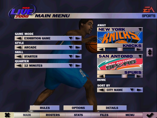 NBA LIVE 2000