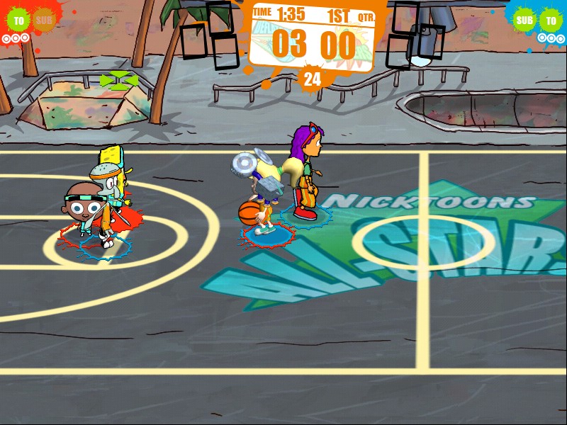 NICKTOONS BASKETBALL