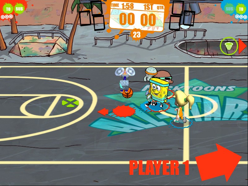 NICKTOONS BASKETBALL