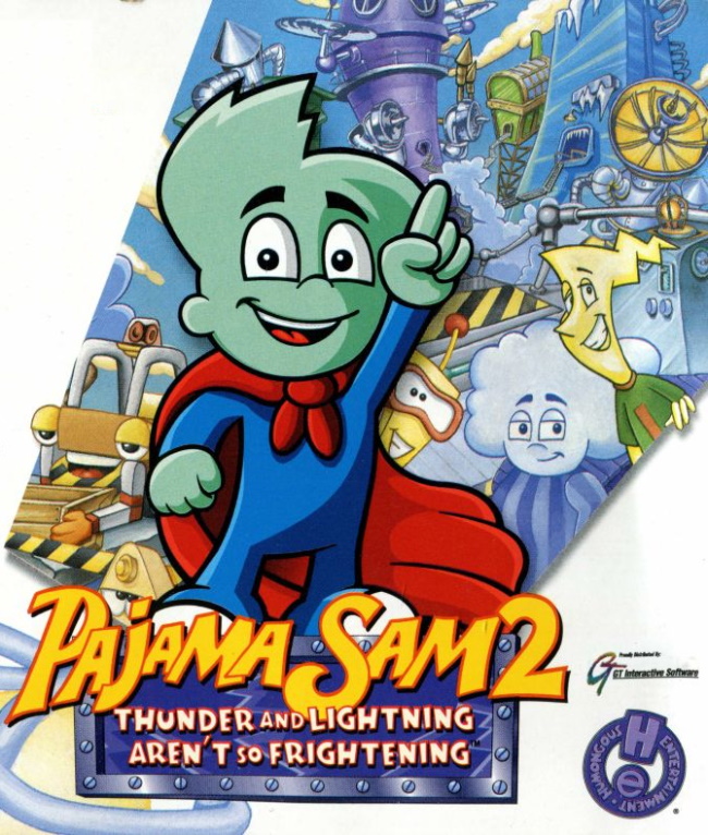 pajama sam 2 thunder and lightning arent so frightening