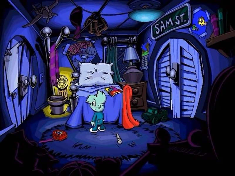 PAJAMA SAM: NO NEED TO HIDE WHEN IT'S DARK OUTSIDE