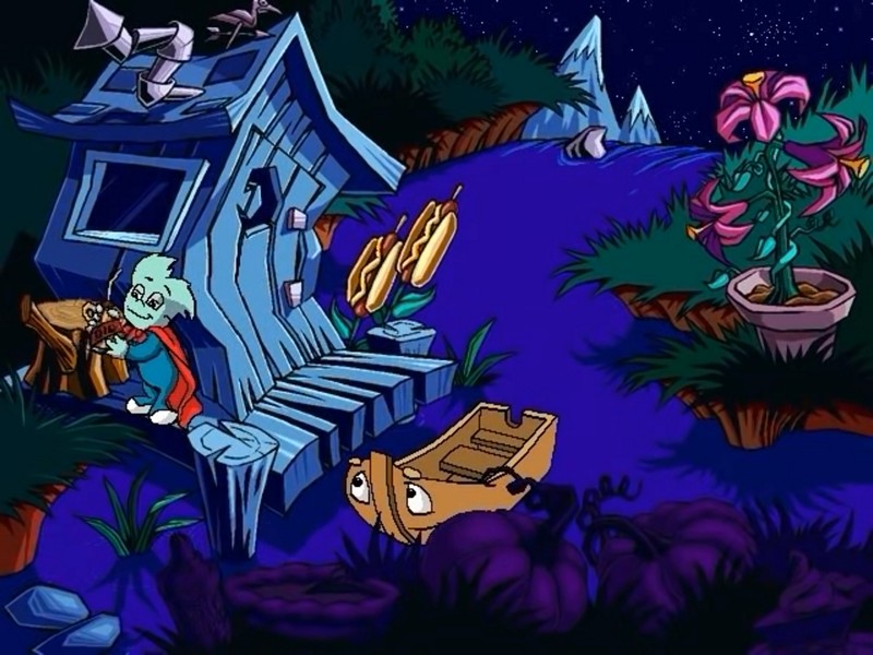 PAJAMA SAM: NO NEED TO HIDE WHEN IT'S DARK OUTSIDE