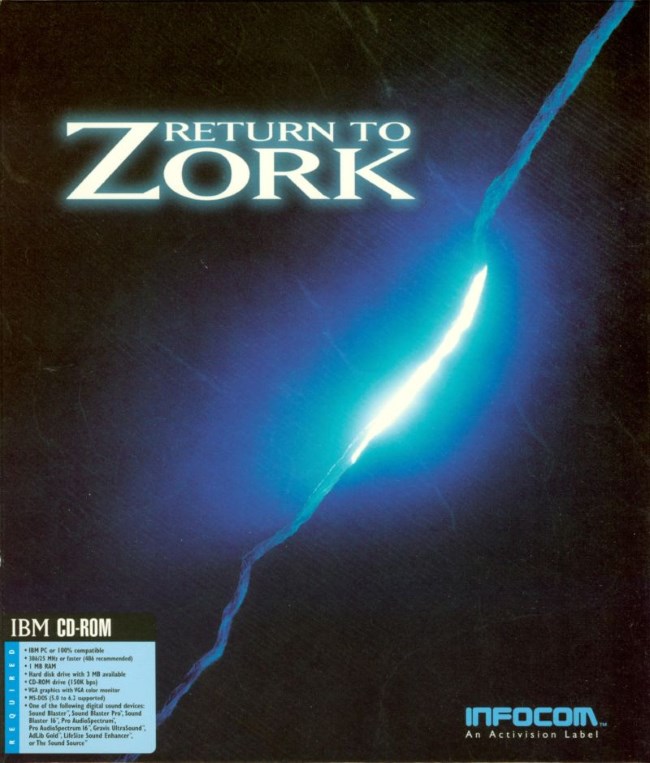 return to zork