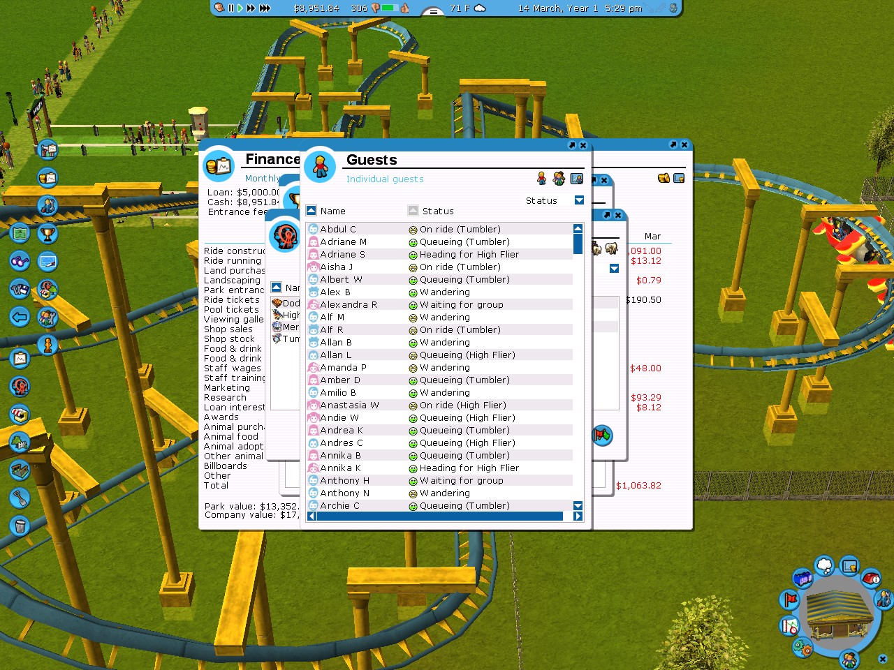 ROLLERCOASTER TYCOON 3