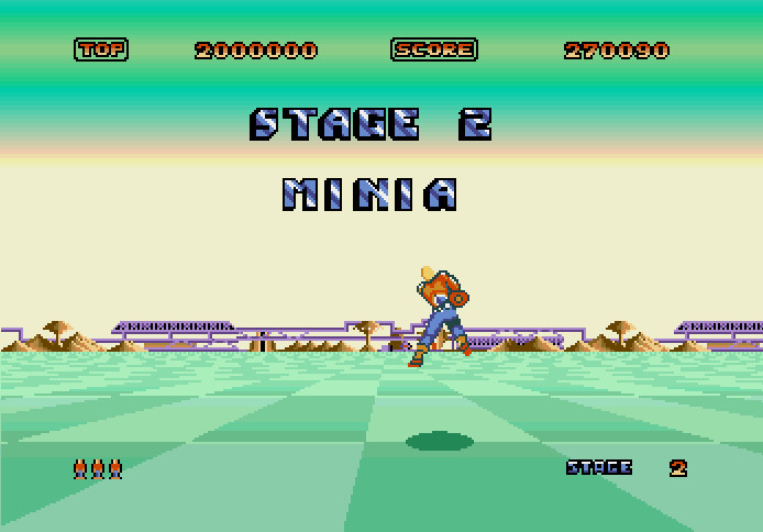 SPACE HARRIER - RETURN TO THE FANTASY ZONE