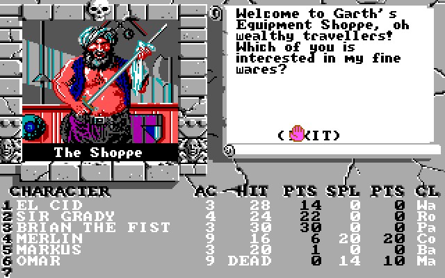 THE BARD'S TALE II: THE DESTINY KNIGHT