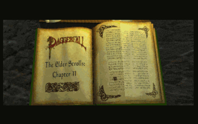 THE ELDER SCROLLS: CHAPTER II - DAGGERFALL