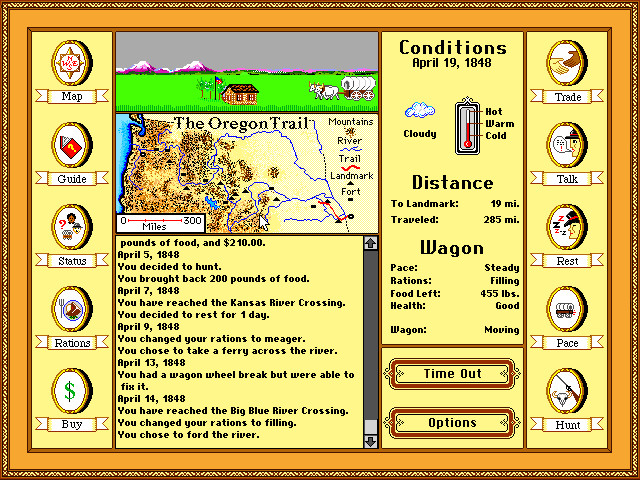 THE OREGON TRAIL DELUXE