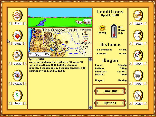 THE OREGON TRAIL DELUXE