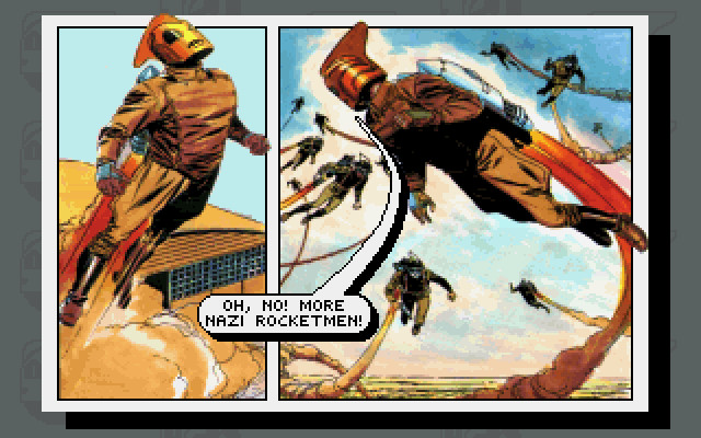 THE ROCKETEER: CZŁOWIEK RAKIETA