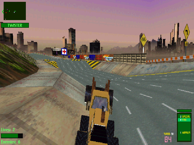 TWISTED METAL 2