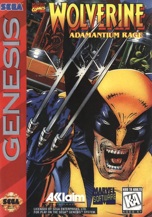 wolverine adamantium rage